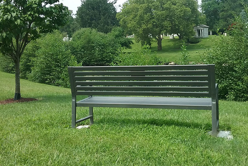 woodlawn donor page bench photo